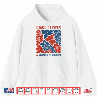 Hoodie Stars Stripes and Rights 4th of July Equal Rights Shirt
