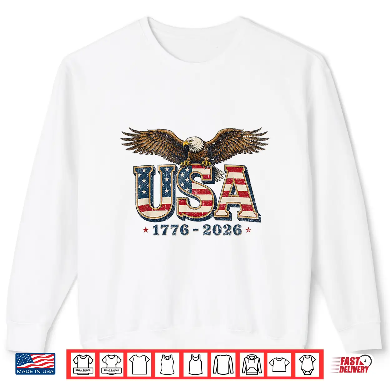 Vintage Usa Shirts Men Women Kids Eagle 250 Years 1776 2026 Shirt Vintage Usa Shirts Men Women Kids Eagle 250 Years 1776 2026 Shirt