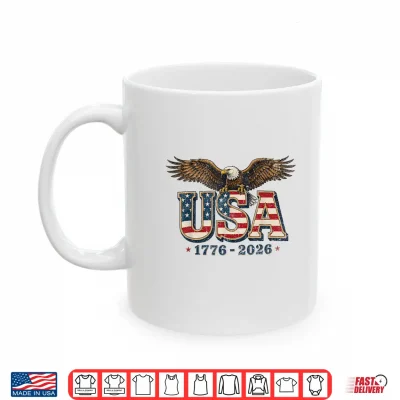 Vintage Usa Shirts Men Women Kids Eagle 250 Years 1776 2026 Shirt 3 Mug Vintage USA Shirts Men Women Kids Eagle 250 Years 1776 2026 Shirt