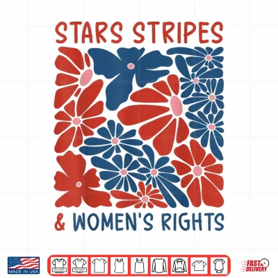 Design Stars Stripes and Rights 4th of July Equal Rights Shirt