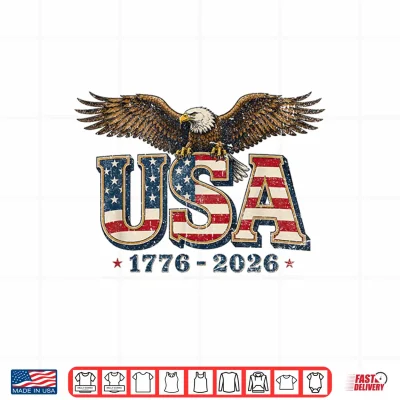 Vintage Usa Shirts Men Women Kids Eagle 250 Years 1776 2026 Shirt 4 Design Vintage USA Shirts Men Women Kids Eagle 250 Years 1776 2026 Shirt