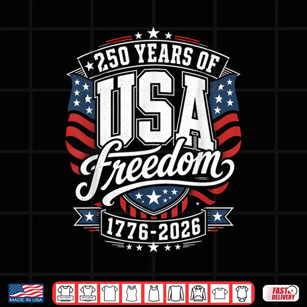250 Anniversary Usa Women Men Shirt 250 Anniversary Usa Women Men Shirt