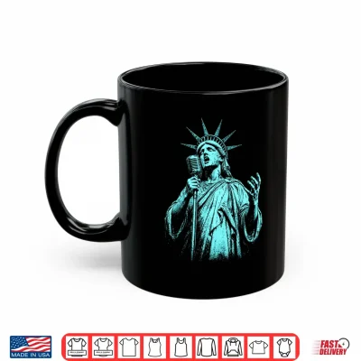 Mug 4th of July Statue of Liberty Singer 1776 2026 Shirt