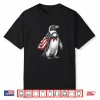 Penguin 4Th Of July Us American Flag Patriotic Shirt