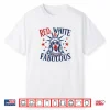 Red White & Fabulous Patriotic Statue Of Liberty Womens Shirt