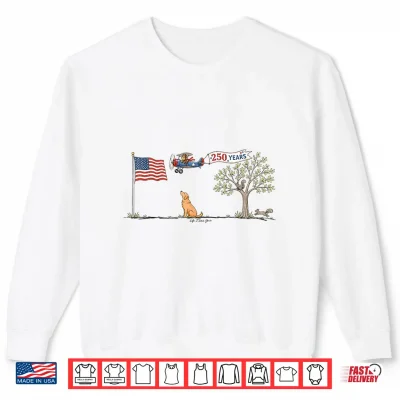 Patriotic American Flag Dog Lovers 250 Years 4Th Of July Shirt 2 Sweatshirt Patriotic American Flag Dog Lovers 250 Years 4th of July Shirt