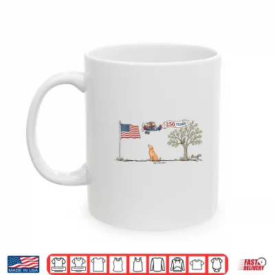 Patriotic American Flag Dog Lovers 250 Years 4Th Of July Shirt 3 Mug Patriotic American Flag Dog Lovers 250 Years 4th of July Shirt