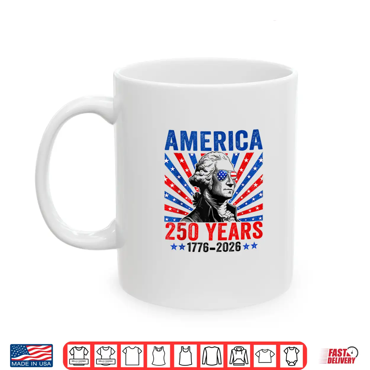 Vintage George Washington 250 Years America 4Th Of July Shirt Vintage George Washington 250 Years America 4Th Of July Shirt