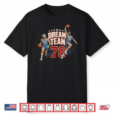 4Th Of July Basketball Dream Team ’76 Since 1776 250 Years Shirt
