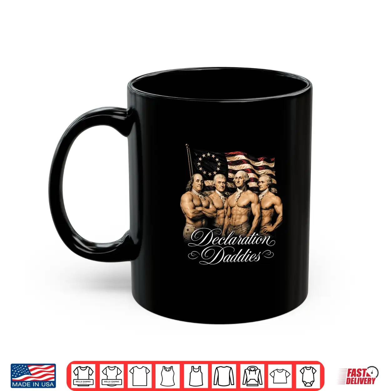 Declaration Daddies Founding Fathers Muscular Usa Shirt Declaration Daddies Founding Fathers Muscular Usa Shirt