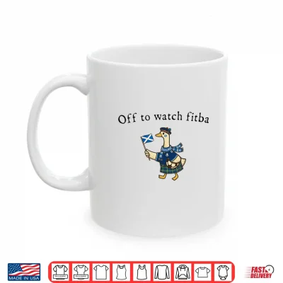 Off To Watch Fitba Scottish Goose Shirt 3 Mug Off to Watch Fitba Scottish Goose Shirt