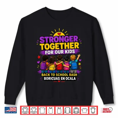 Stronger Together For Our Kids Community Design Shirt 2 Sweatshirt Stronger Together for Our Kids Community Design Shirt