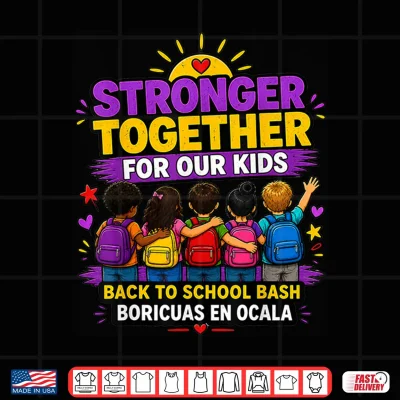Stronger Together For Our Kids Community Design Shirt 4 Design Stronger Together for Our Kids Community Design Shirt