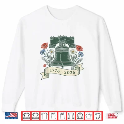 Sweatshirt 250th 4th of July American 250y 1776 2026 Independence Day Shirt