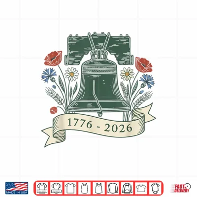 Design 250th 4th of July American 250y 1776 2026 Independence Day Shirt