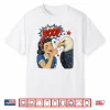 Hand Boop Nose Girl Eagle Patriotic 4Th Of July Vintage Shirt