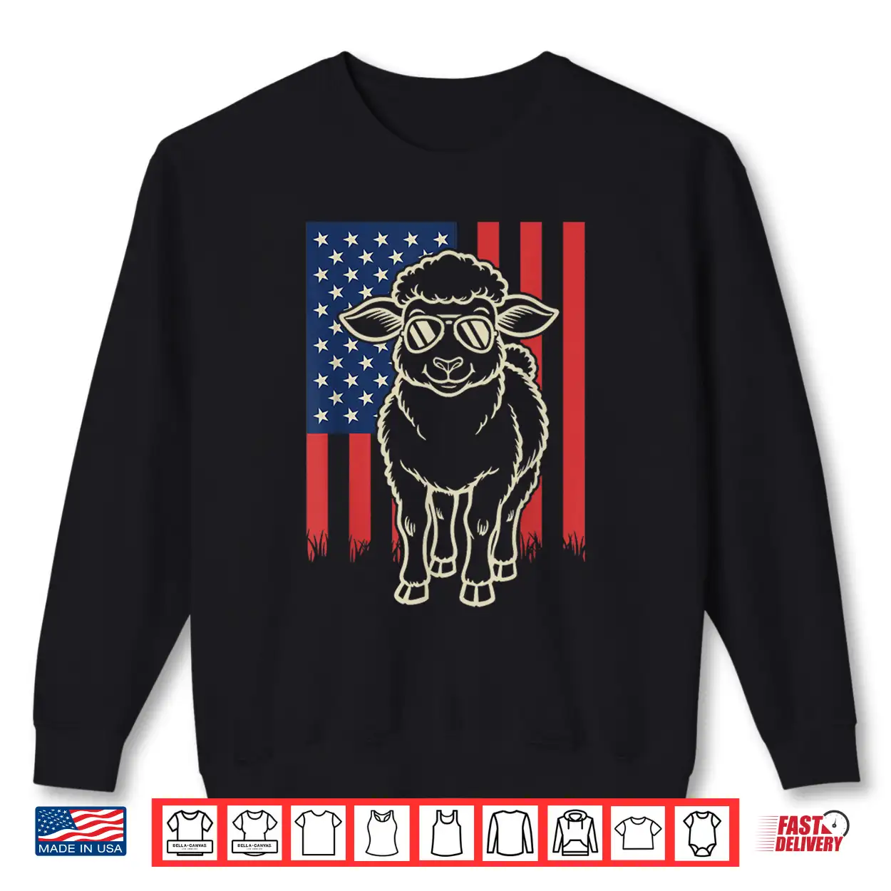 Sheep Lover Farmer Farm Animal 4Th Of July Shirt Sheep Lover Farmer Farm Animal 4Th Of July Shirt