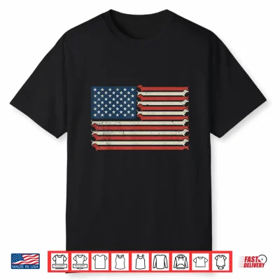 Wiener Dog 4Th Of July Patriotic Dachshund American Flag Shirt