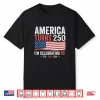 18Th Birthday Patriotic 4Th Of July 250Th Anniversary Usa Shirt