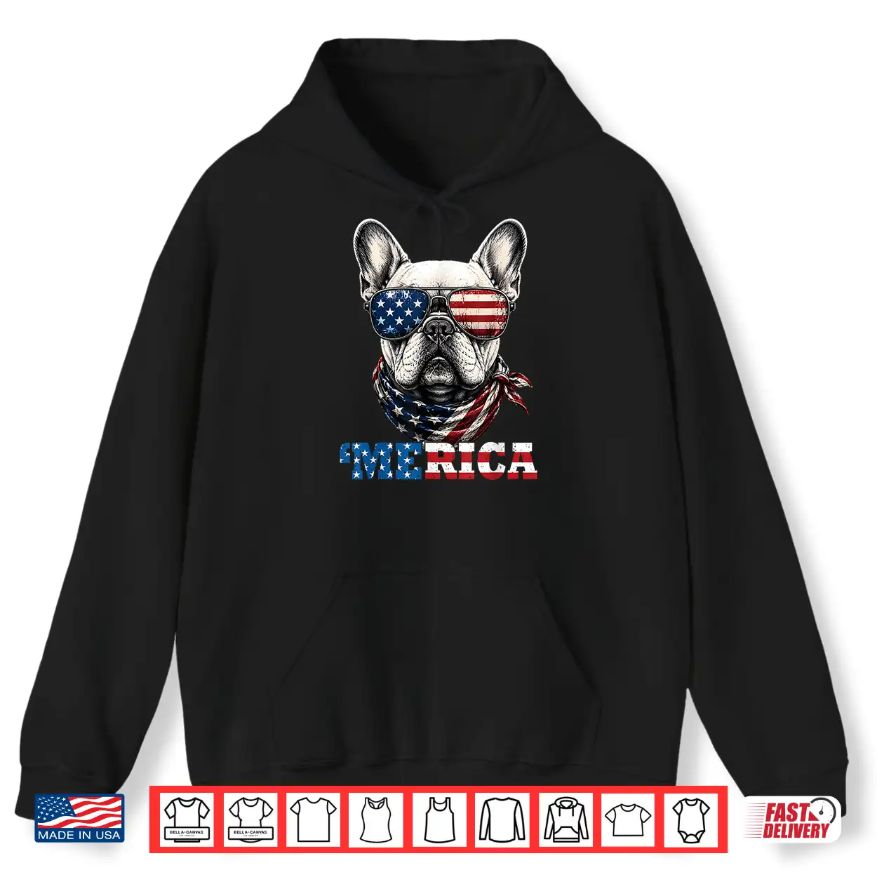 4Th Of July French Bulldog Merica Dog Patriot American Flag Shirt 4Th Of July French Bulldog Merica Dog Patriot American Flag Shirt