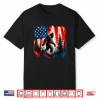 Bigfoot Sasquatch American Flag 4Th Of July Patriotic Men Shirt