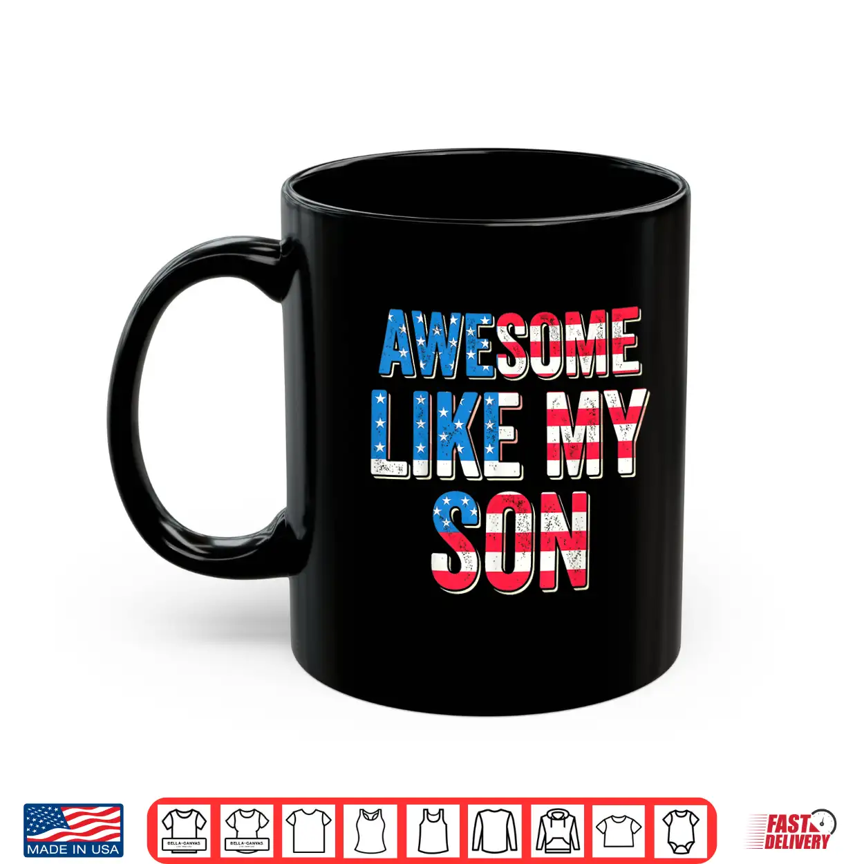 Awesome Like My Son Patriotic Father 4Th Of July Dad Shirt Awesome Like My Son Patriotic Father 4Th Of July Dad Shirt