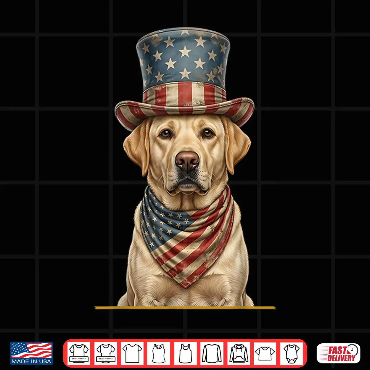 American Flag Patriotic Yellow Lab 4Th Of July Shirt American Flag Patriotic Yellow Lab 4Th Of July Shirt
