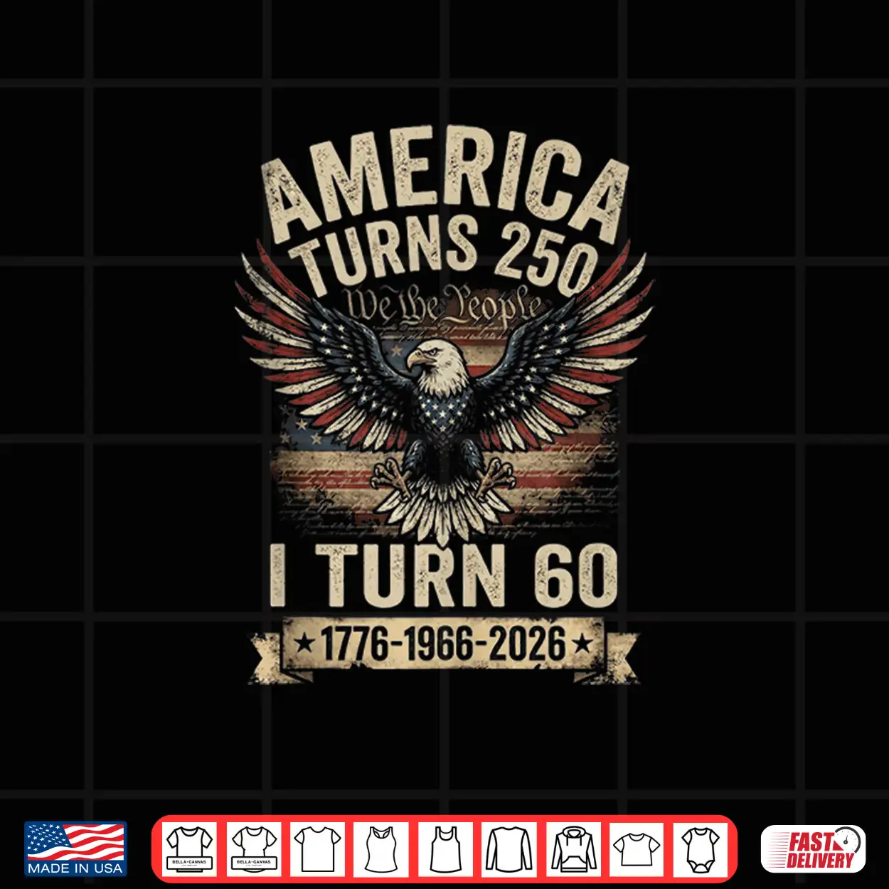 Birthday Men Women 4Th Of July America Turns 250 I Turn 60 Shirt Birthday Men Women 4Th Of July America Turns 250 I Turn 60 Shirt