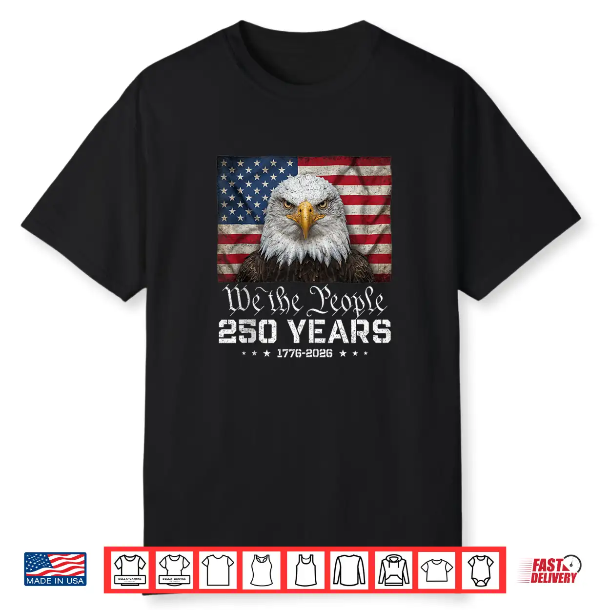 Patriotic Eagle Flag Liberty Bell 250 Years 1776 4Th Of July Shirt Patriotic Eagle Flag Liberty Bell 250 Years 1776 4Th Of July Shirt