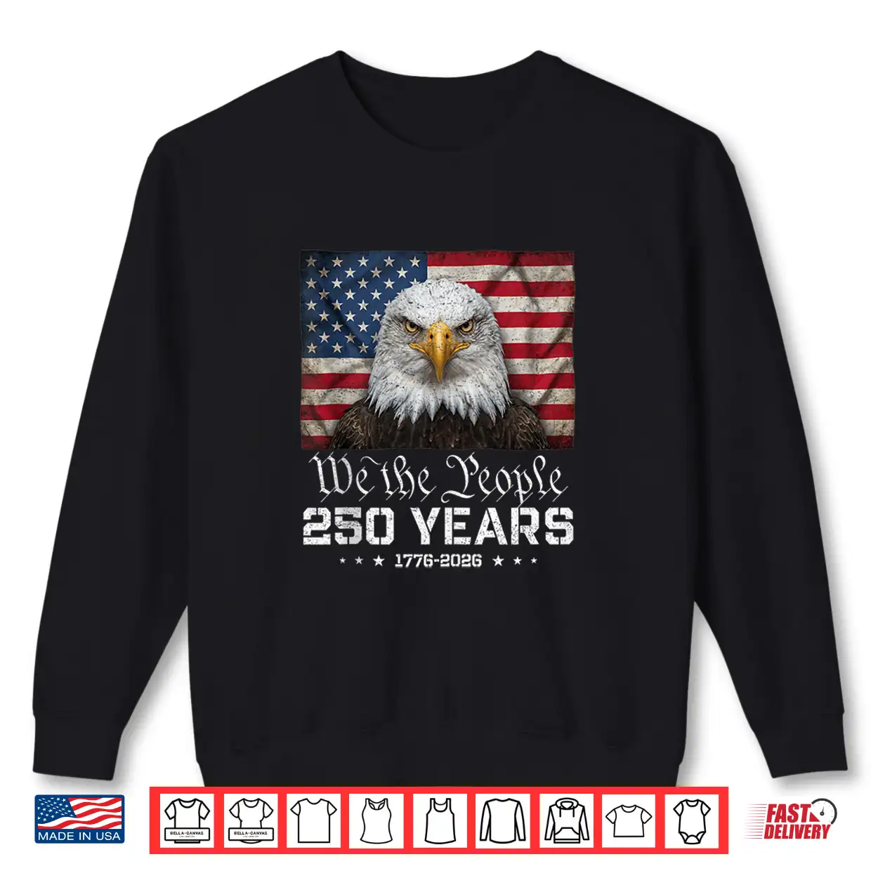 Patriotic Eagle Flag Liberty Bell 250 Years 1776 4Th Of July Shirt Patriotic Eagle Flag Liberty Bell 250 Years 1776 4Th Of July Shirt