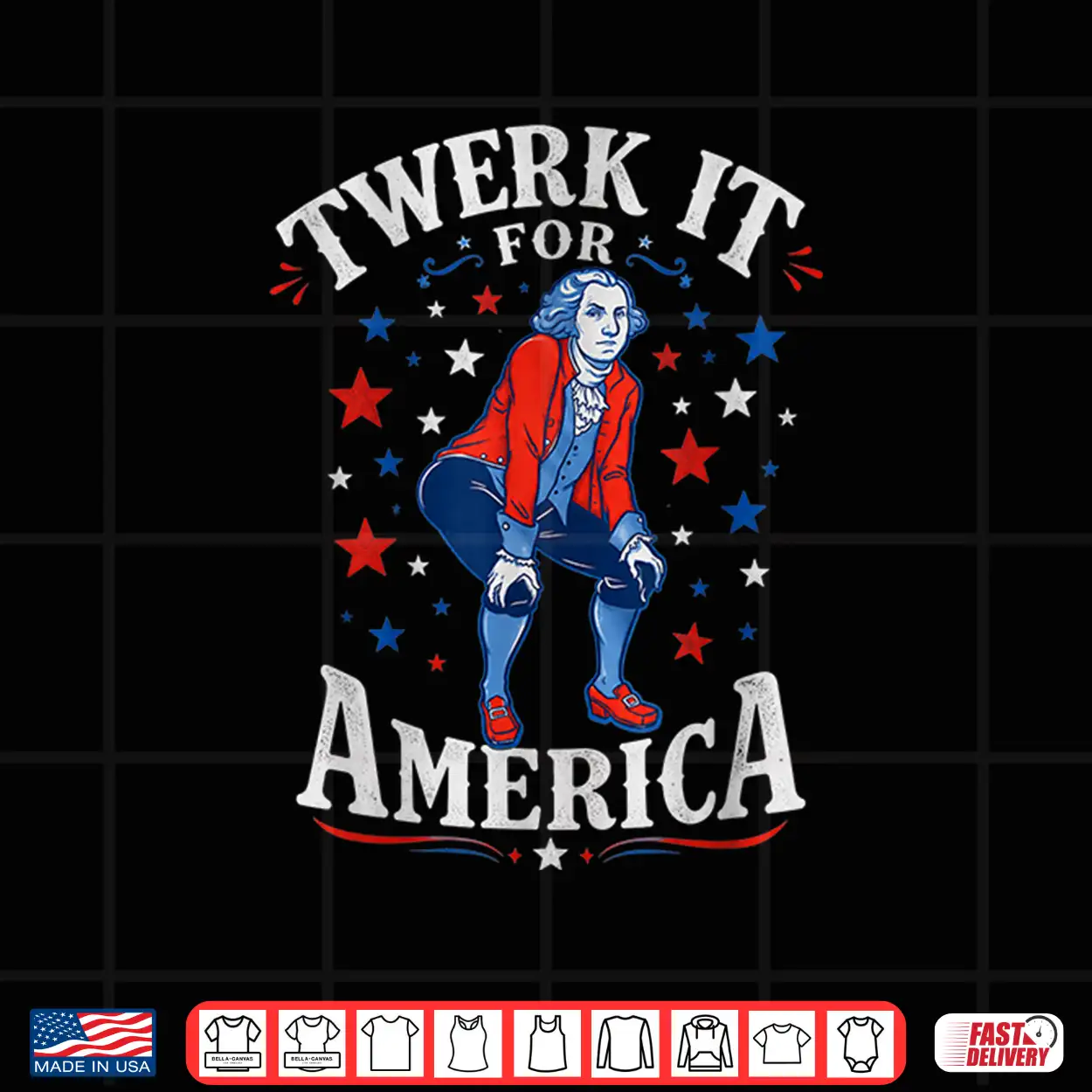Twerk It For America Funny Patriotic Adult Humor 4Th Of July Shirt Twerk It For America Funny Patriotic Adult Humor 4Th Of July Shirt