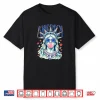 America Statue Of Liberty Blowing Bubble Gum Shirt