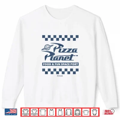 Sweatshirt Disney Pixar Toy Story 5 Pizza Planet Logo Poster Shirt