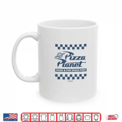 Mug Disney Pixar Toy Story 5 Pizza Planet Logo Poster Shirt