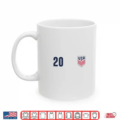 Mug Officially Licensed US Soccer Folarin Balogun Legacy 20 Shirt