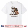 Vintage Labrador Patriotic Lab Dog 250 Years 1776 2026 Shirt