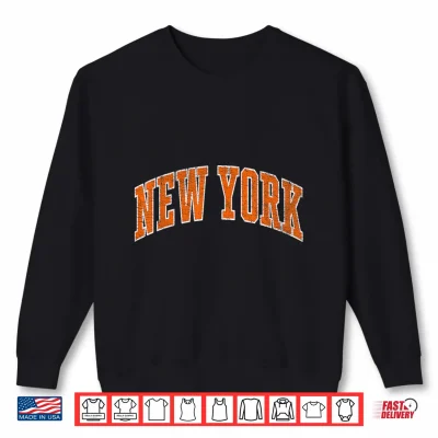 Sweatshirt Vintage New York Retro New York Throwback Design Shirt