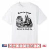 Born To Quest Forced To Clock In Office Worker Funny Fantasy Shirt