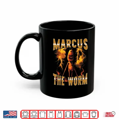 Marcus Worm Meme Humor Playful Retro Vibe Funny People Shirt 2 Mug Marcus Worm Meme Humor Playful Retro Vibe Funny People Shirt