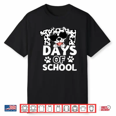 101 Days Of School Funny Dog Sunglasses 100Th Day Of School Shirt