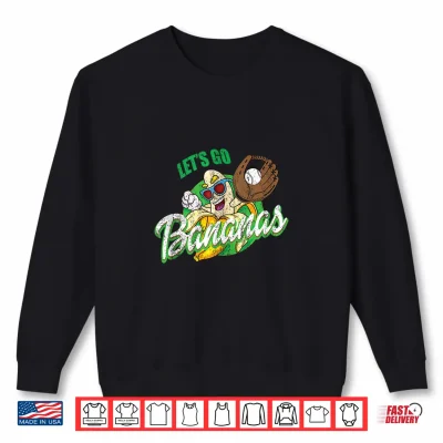 Sweatshirt Banana Kids Men Women Gifts Lets Go Bananas Boys Girls Shirt