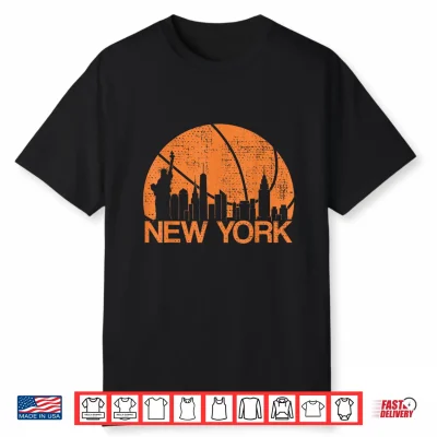 Basketball Season Nyc Player Sports Fans At The Gardens Shirt
