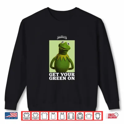 Sweatshirt Disney The Muppets Kermit The Frog St. Patricks Day Premium Tri Blend Shirt