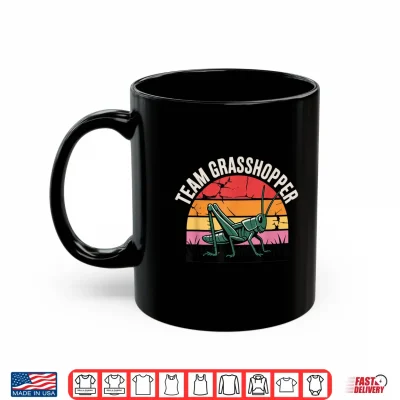 Mug Funny Grasshopper Art for Men Women Kids Insect Grasshopper Shirt