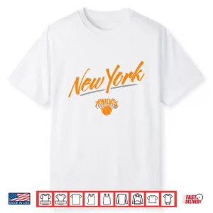 Nba New York Knicks Marker Script Shirt