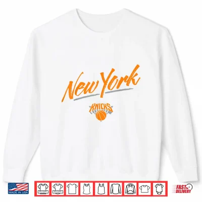 Sweatshirt NBA New York Knicks Marker Script Shirt