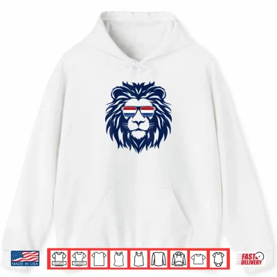 Hoodie Nederland Lion Netherlands Flag. Holland Dutch Orange Shirt
