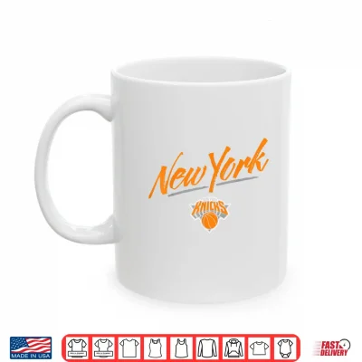 Mug NBA New York Knicks Marker Script Shirt