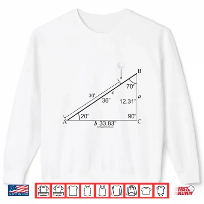 Stimpmeter Calculations Golf Course Superintendent Turf Shirt 2 Sweatshirt Stimpmeter Calculations Golf Course Superintendent Turf Shirt