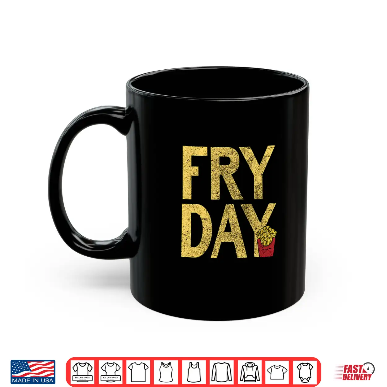 It’S Fry Day French Fry Fast Food Funny Shirt It’S Fry Day French Fry Fast Food Funny Shirt